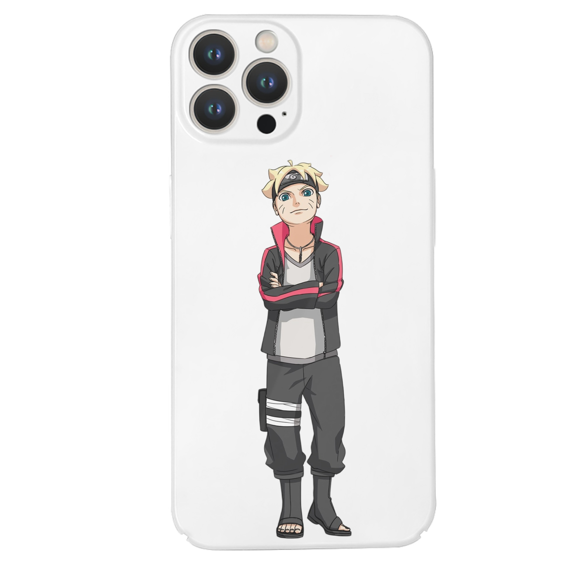 （画像用） NARUTO -ナルト- うずまき ボルト Uzumaki Boruto 【iPhone 14シリーズ対応】ハードケース